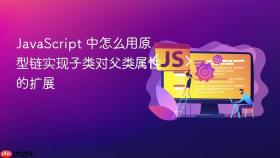 javascript 中怎么用原型链实现子类对父类属性的扩展