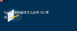 nginx 源码编译怎么启用 ssi 模块