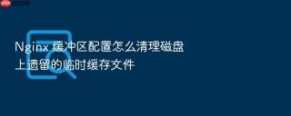 nginx 缓冲区配置怎么清理磁盘上遗留的临时缓存文件