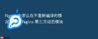 nginx 中怎么在不重新编译的情况下添加 nginx 第三方动态模块