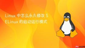 linux 中怎么永久修改 selinux 的启动运行模式