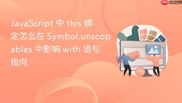 javascript 中 this 绑定怎么在 symbol.unscopables 中影响 with 语句指向