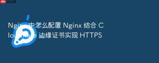 nginx 中怎么配置 nginx 结合 cloudflare 边缘证书实现 https