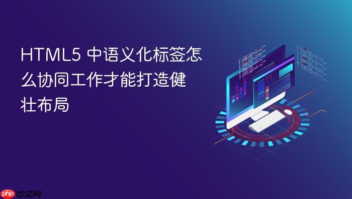 html5 中语义化标签怎么协同工作才能打造健壮布局