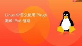linux 中怎么使用 ping6 测试 ipv6 链路