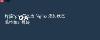 nginx 中怎么为 nginx 添加状态监控统计模块