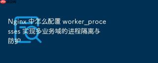 nginx 中怎么配置 worker_processes 实现多业务域的进程隔离与防护
