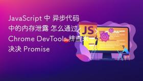 javascript 中 异步代码中的内存泄露 怎么通过 chrome devtools 排查未决决 promise