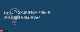 nginx 中怎么配置静态资源的无损缓存清理与版本号迭代