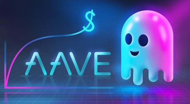 When was aave coin issued?