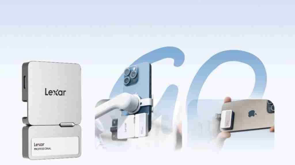 iphone 16 来了，雷克沙 professional go 手机固态硬盘摄影套装正式开启预售！