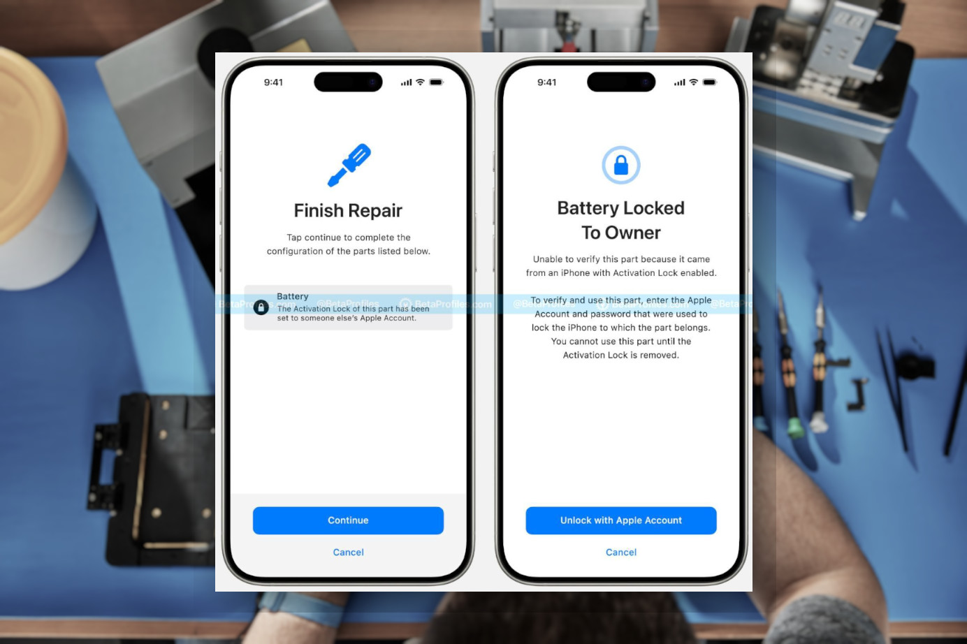 iPhone parts Activation Lock may be Apple\'s latest blow to right to repair sold under the guise of user protection