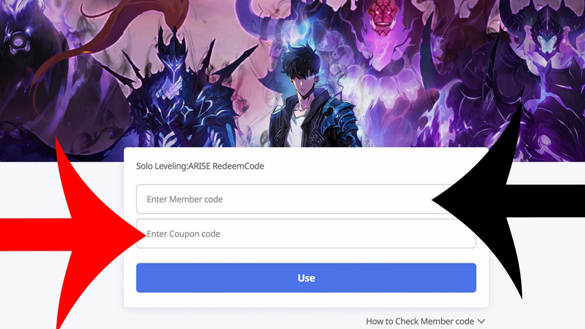 Solo Leveling: Arise codes for September 2024