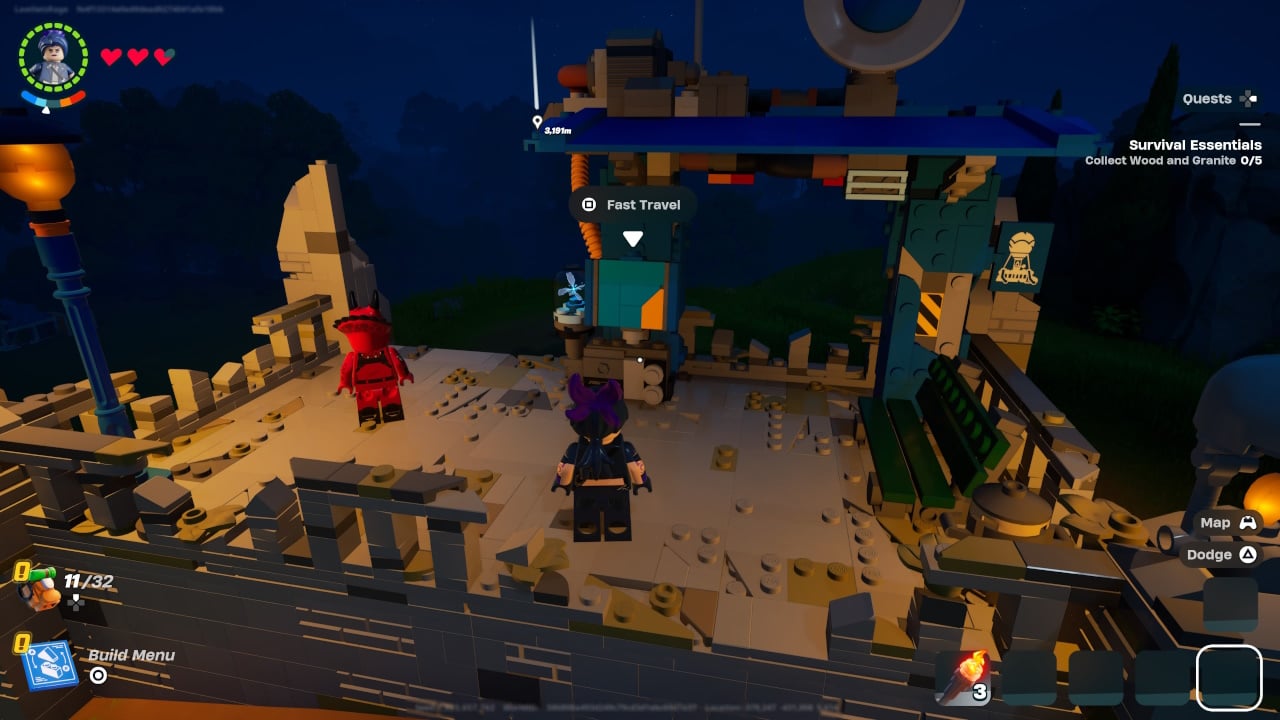 Anleitung zu Start Verlorene Inseln in LEGO Fortnite