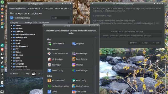 MX Linux 23.4 berasaskan Debian 12.7 dilancarkan dengan pelbagai pembetulan, tweak dan pakej yang dikemas kini