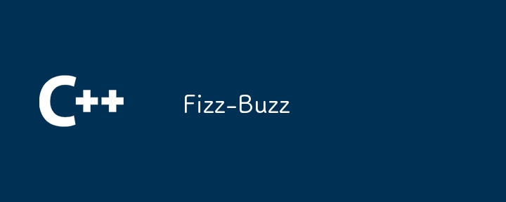 Fizz-Buzz