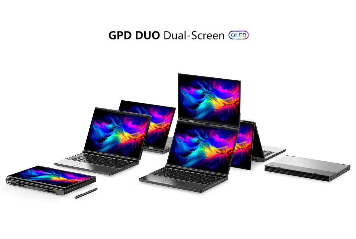 GPD Duo: GPD는 초기 출시 할인과 함께 AMD Zen 5 및 듀얼 OLED 탑재 노트북의 가격을 공개했습니다.