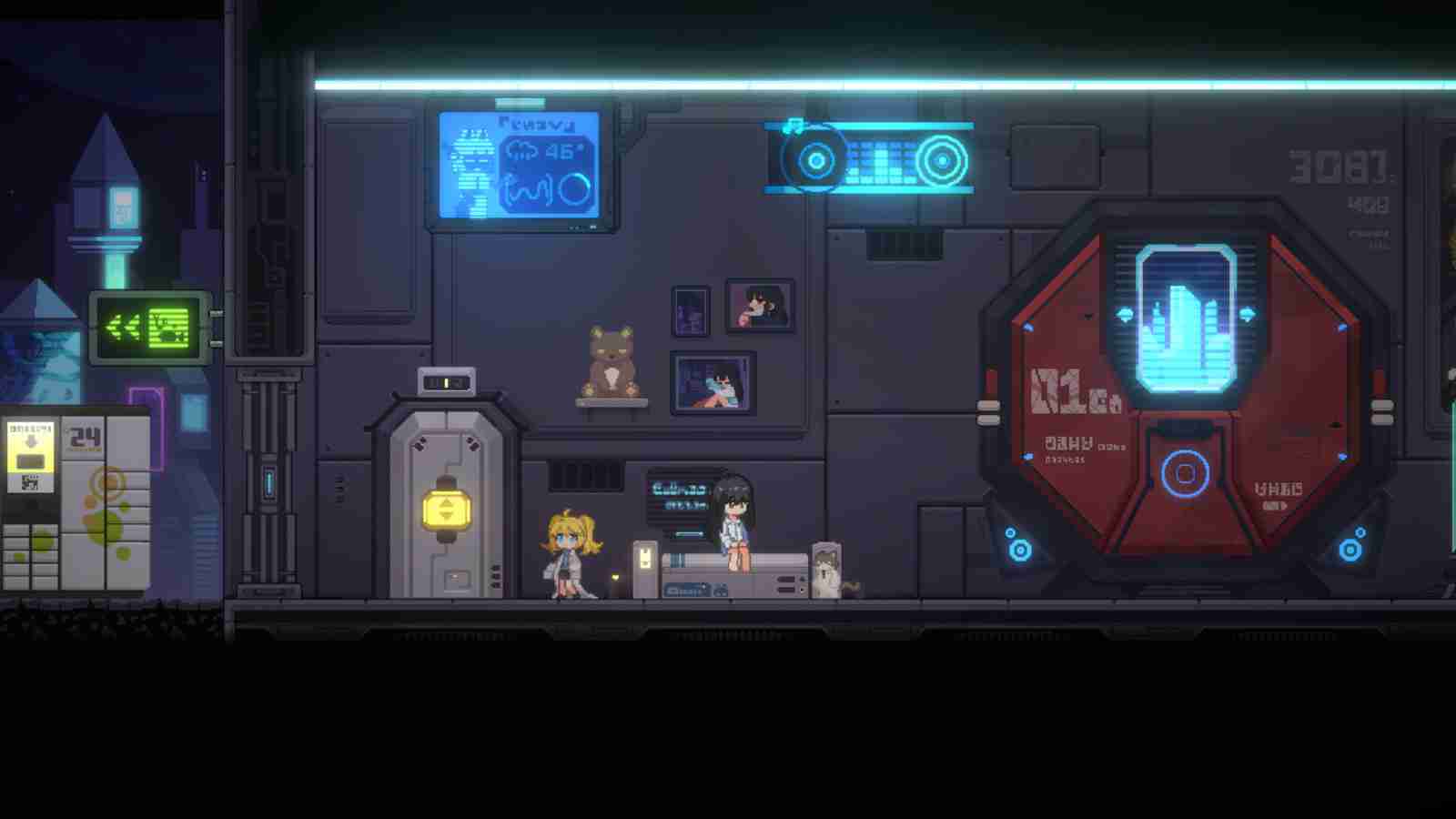 二次元像素横版动作射击肉鸽类游戏《新月纪元》Steam页面开放 明年发售
