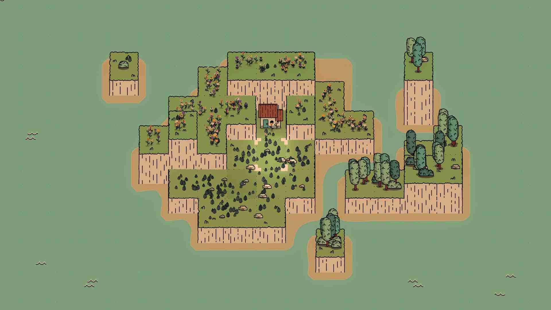 漫画风格休闲沙盒建造游戏《我们的土地》上线Steam平台