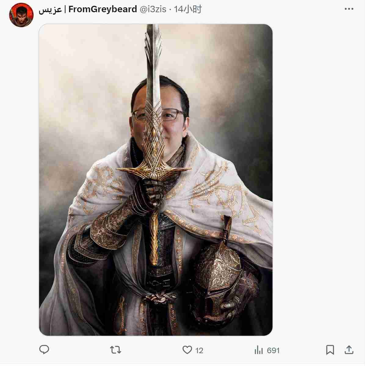 魂系之父50岁了!TGA为宫崎英高送上生日祝福