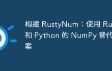 构建 RustyNum：使用 Rust 和 Python 的 NumPy 替代方案