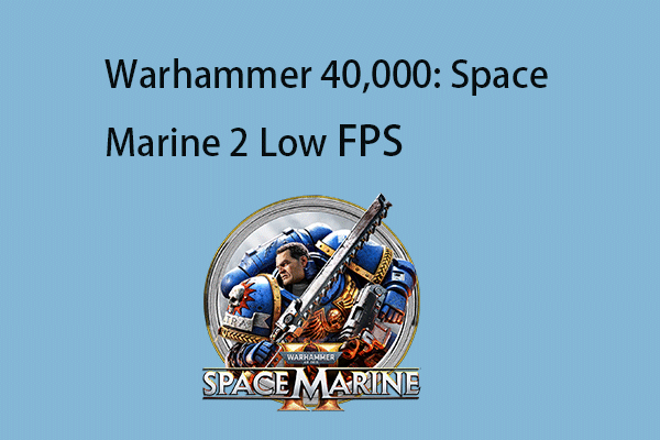 Warhammer 40000: Space Marine 2 낮은 FPS/지연/말더듬