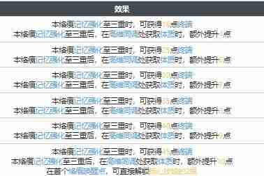 白荆回廊同行烙痕效果有哪些