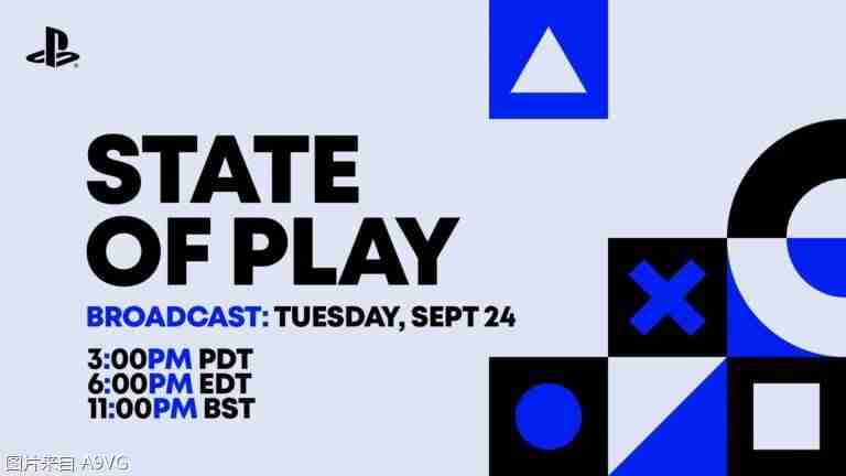 索尼新一期State of Play将于9月25日早上6点举办