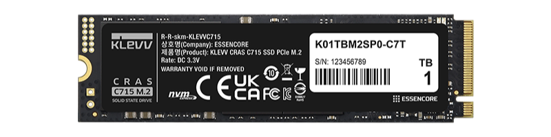 科赋发布其首款 PCIe 5.0 固态硬盘 GENUINE G560，顺序读写达 14\12 GB/s