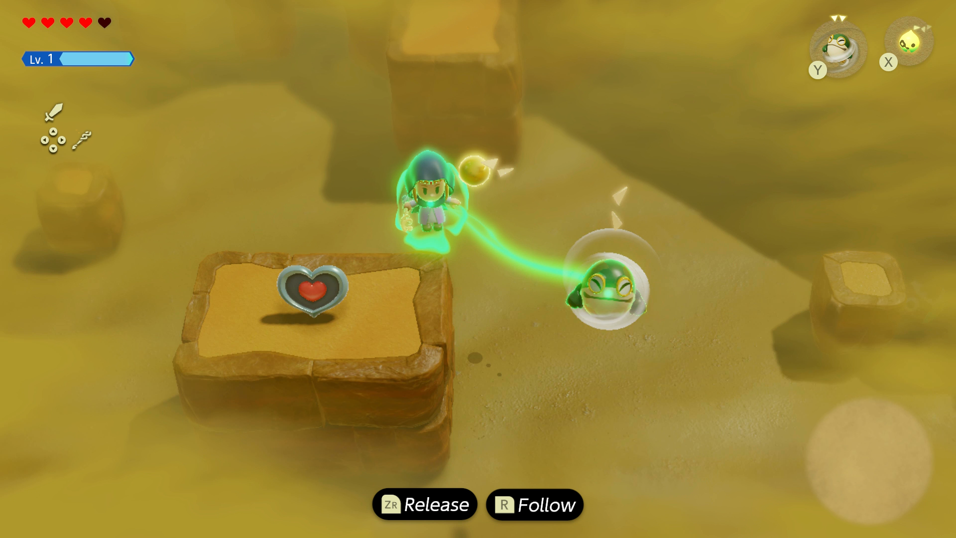 Zelda : Echoes of Wisdom - Gerudo Desert Morceau de Coeur