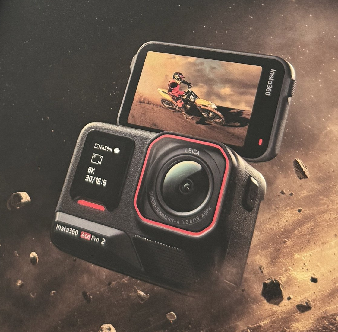 Spesifikasi utama Insta360 Ace Pro 2 akhirnya bocor: GoPro dan kamera aksi DJI bersaing dengan sensor 50MP, cip AI 5nm dan zum digital 2x