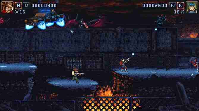 魂斗罗精神续作《Iron Meat》登陆多平台 火爆刺激