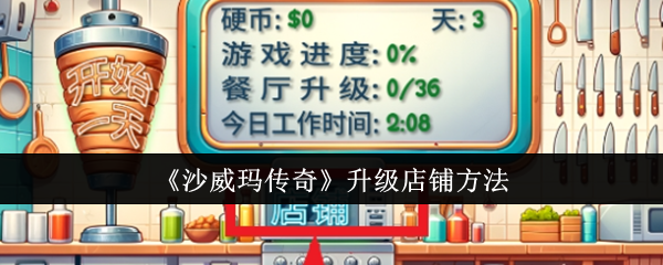 沙威瑪傳奇怎麼升級店鋪 沙威瑪傳奇升級店方法