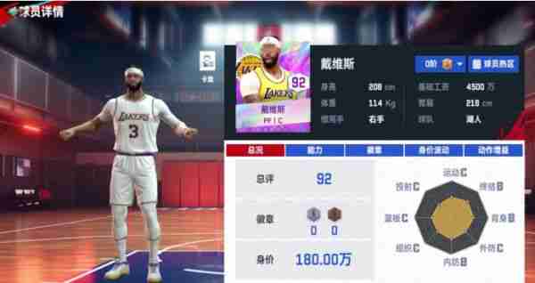 NBA巅峰对决中锋角色怎么选  NBA巅峰对决中锋角色推荐一览