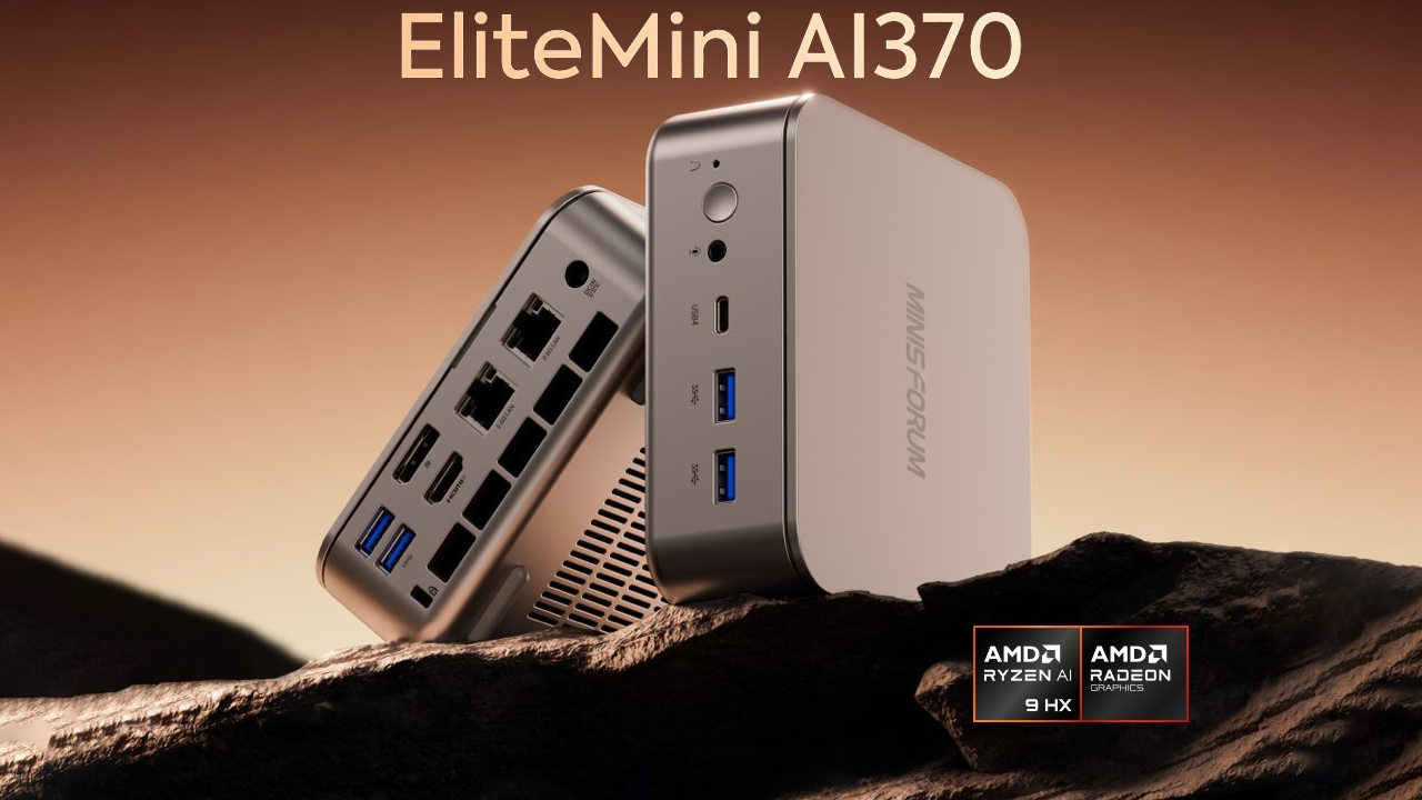 First Minisforum mini PC with Ryzen AI 9 HX 370 rumored to launch with high price tag