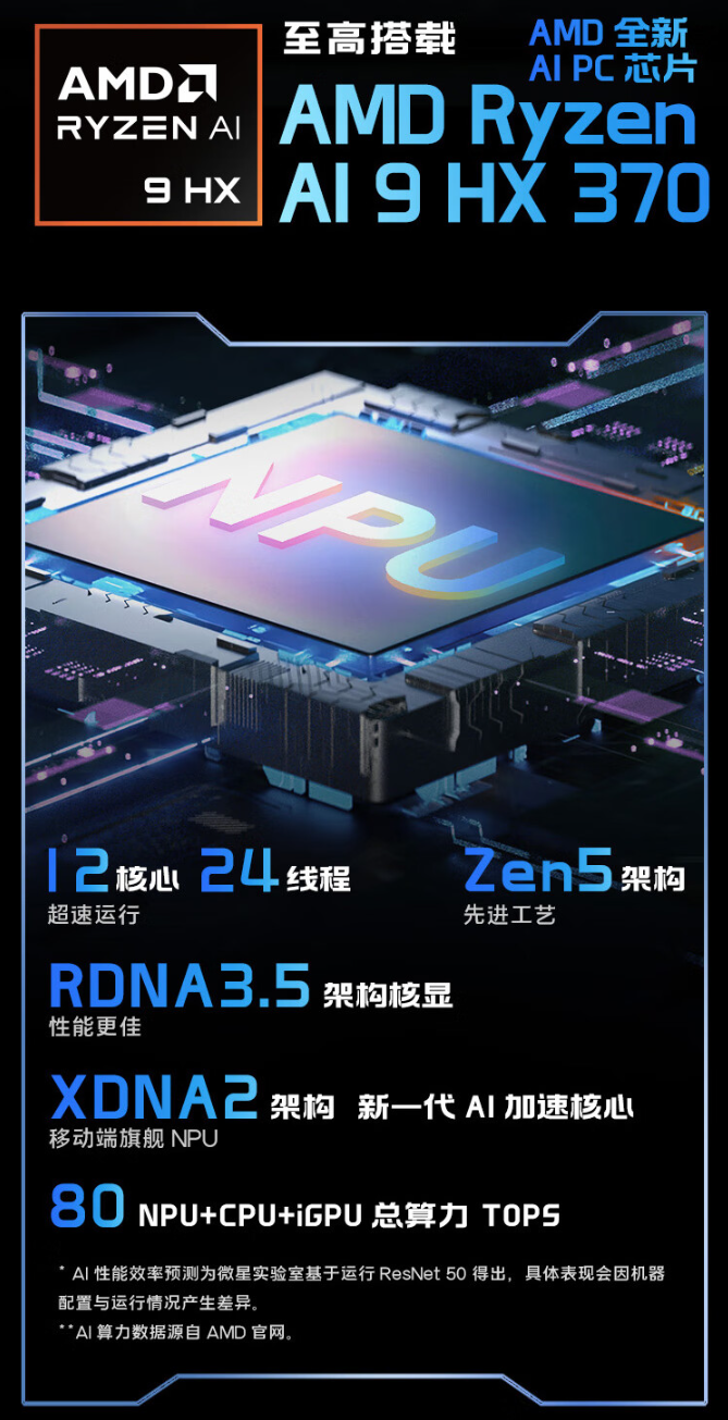 微星绝影 16 AI+ 锐龙版 2024 笔记本开售：AMD 锐龙 AI 9 HX370+RTX4060，首发 15499 元