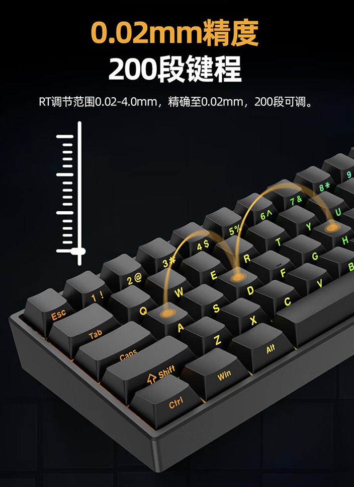 艾石头 ND63 / PRO 磁轴有线键盘开售:8KHz 回报率、可选侧刻透光键帽,149 元起
