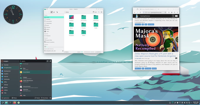 Manjaro 24.1「Xahea」は、KDE ​​Plasma 6.1.5、VirtualBox 7.1 などとともに起動します