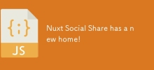Nuxt Social Share 有了新家！