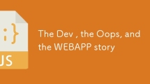 The Dev , the Oops, and the WEBAPP story