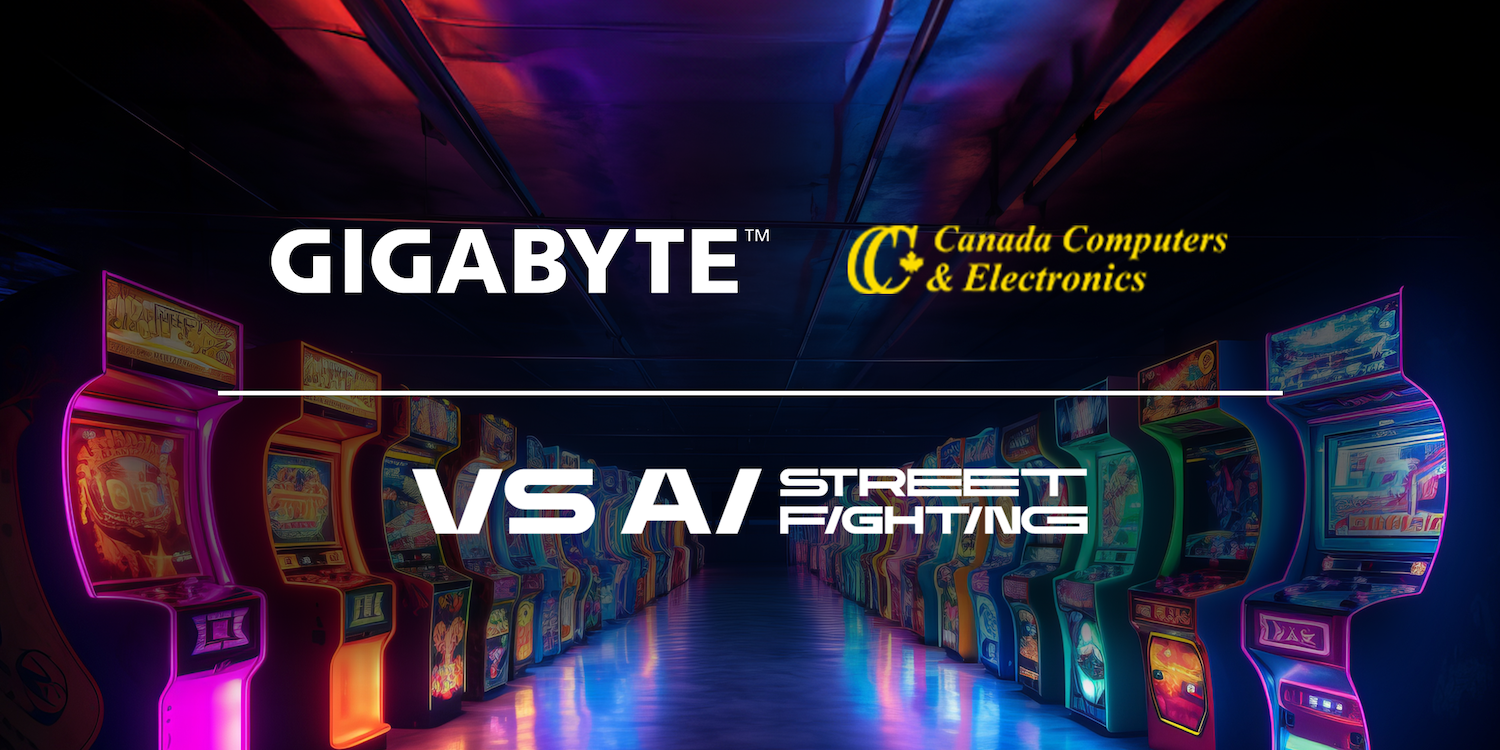 Gigabyte annonce le tournoi AI Street Fighting Arcade dans le cadre d'un événement de marque canadienne