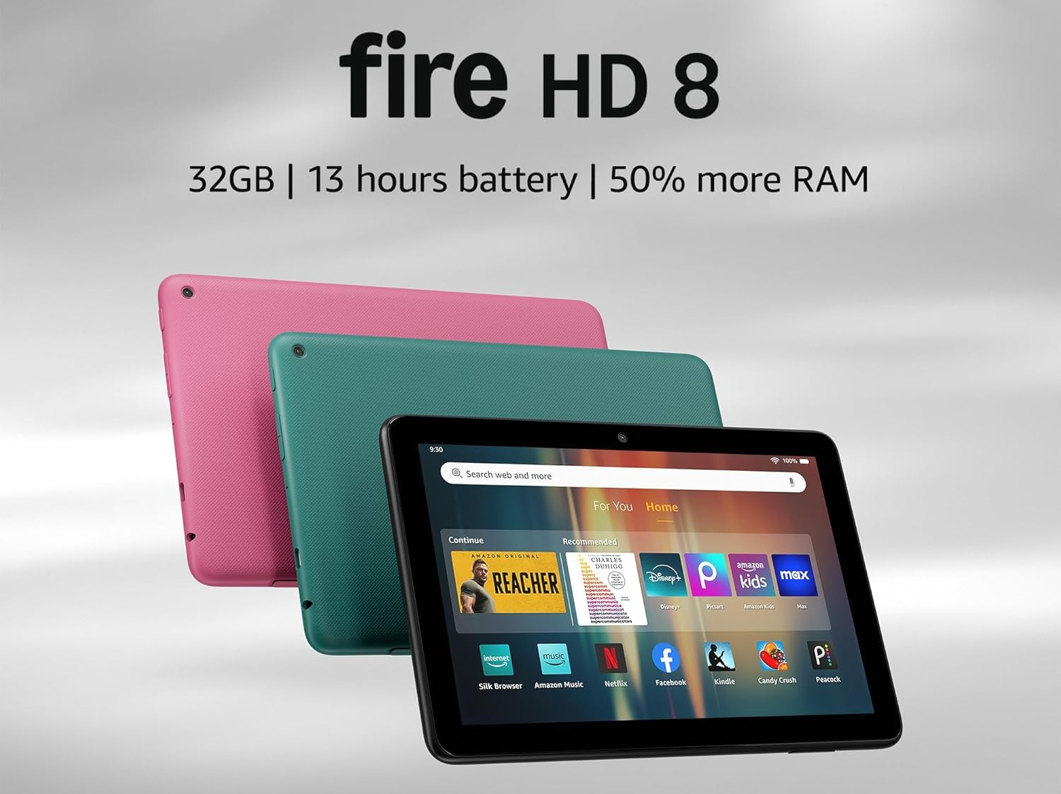 Amazon lance la série Fire HD 8 (2024) avec plus de RAM et une caméra améliorée