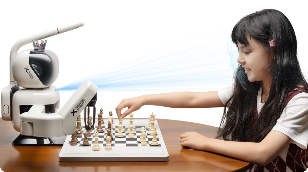 SenseRobot unveils AI chess robot with 2,900 ELO to help children hone tactics on real chess boards