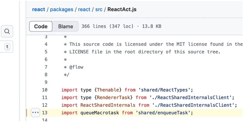 React源码中的queueMacroTask