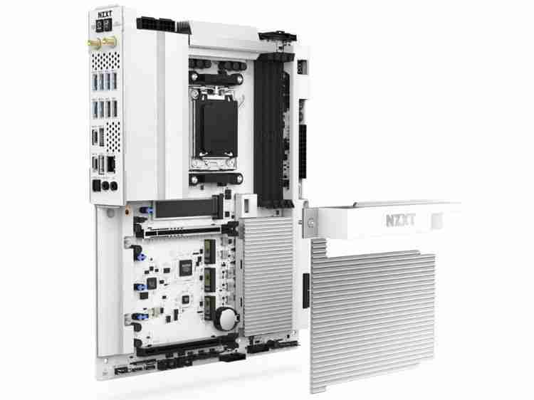 恩杰 NZXT 推出 N9 X870E 主板:简洁设计、黑白双色,支持 AMD 锐龙 9000 系列处理器