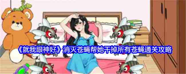 《就我眼神好》消灭苍蝇帮她干掉所有苍蝇通关攻略