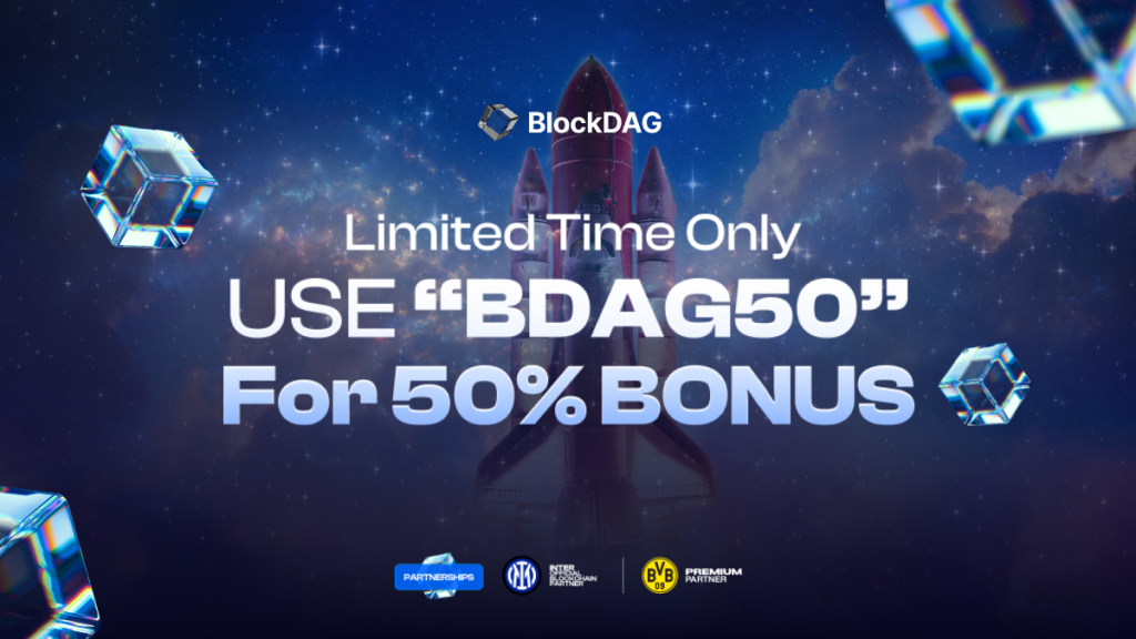 BlockDAG 50% 奖金大结局倒计时开始；随着 TIA 准备发行主要代币，Toncoin 的价格摇摇欲坠