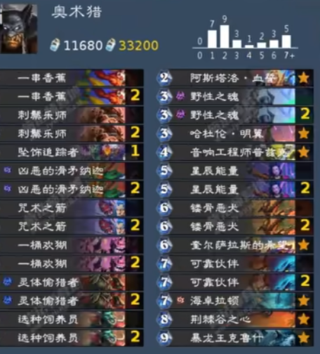 炉石传说标准模式卡组