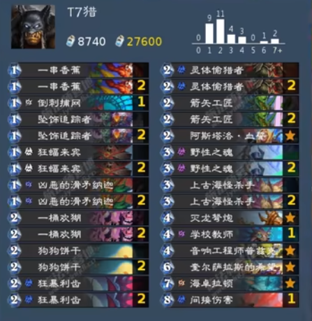 炉石传说标准模式卡组