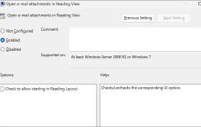 如何将Word配置为始终在Windows阅读视图中打开电子邮件附件